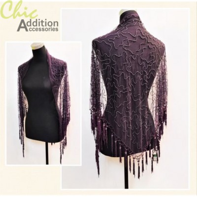 Beaded shawl 02-424F